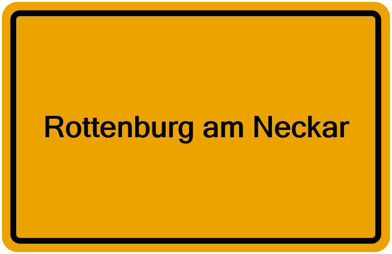 Handelsregisterauszug Rottenburg am Neckar